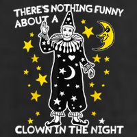 ThereS Nothing Funny About A Clown In The Night Adult Drive Performance Visor