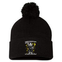 ThereS Nothing Funny About A Clown In The Night Pom Pom 12in Knit Beanie
