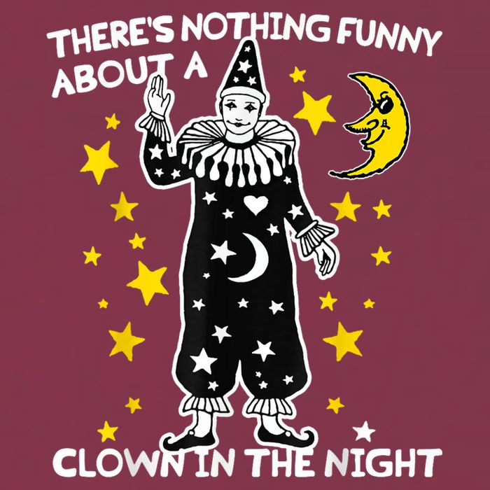ThereS Nothing Funny About A Clown In The Night 16oz Travel Tumbler