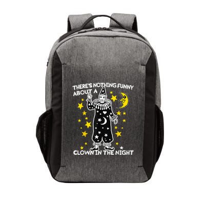 ThereS Nothing Funny About A Clown In The Night Vector Backpack