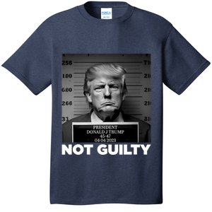 Trump Not Guilty Mug Shot Free Trump I Stand With Trump T-Shirt