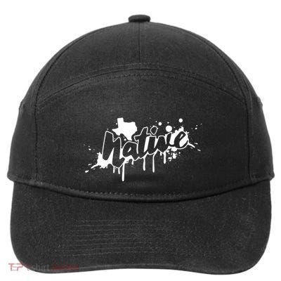 Texas Native Graphic 7-Panel Snapback Hat