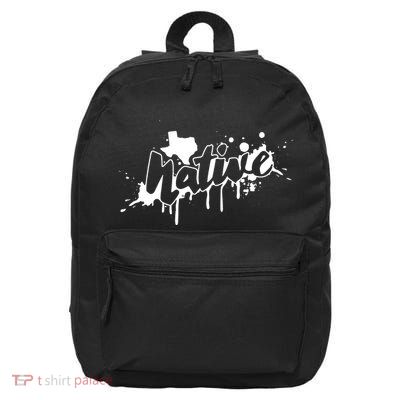 Texas Native Graphic 16 in Basic Backpack
