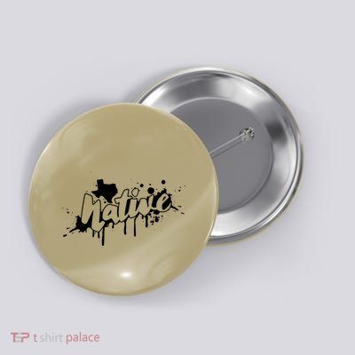 Texas Native Graphic Button