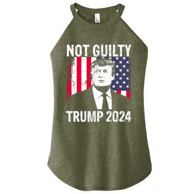 Trump Not Guilty 2024 Free Trump Women’s Perfect Tri Rocker Tank