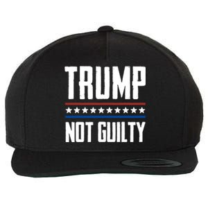 Trump Not Guilty Pro Trump Wool Snapback Cap