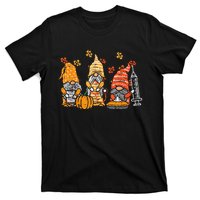 Thanksgiving Nurse Gnomes Fall Scrub Top Autumn Rn Women T-Shirt