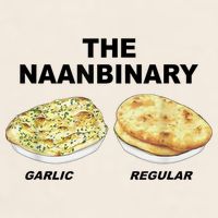 The Naanbinary Garlic Regular Funny Gift Garment-Dyed Women's Muscle Tee