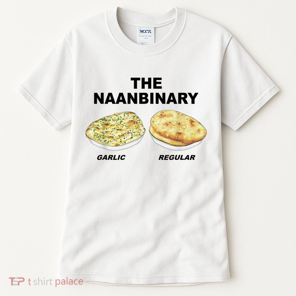 The Naanbinary Garlic Regular Funny Gift Tall T-Shirt