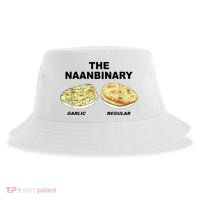 The Naanbinary Garlic Regular Funny Gift Sustainable Bucket Hat