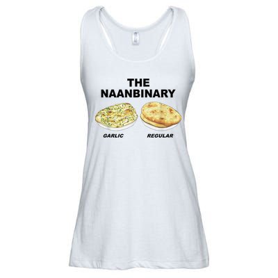 The Naanbinary Garlic Regular Funny Gift Ladies Essential Flowy Tank