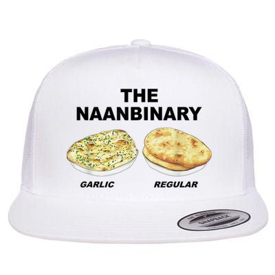 The Naanbinary Garlic Regular Funny Gift Flatbill Hat