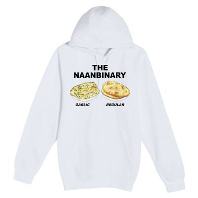 The Naanbinary Garlic Regular Funny Gift Premium Pullover Hoodie