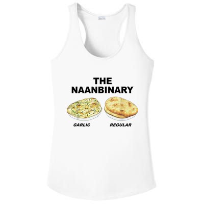 The Naanbinary Garlic Regular Funny Gift Ladies PosiCharge Competitor Racerback Tank