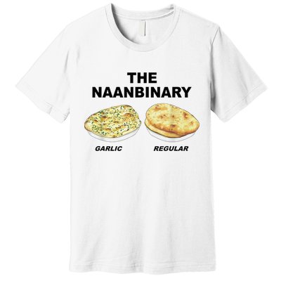 The Naanbinary Garlic Regular Funny Gift Premium T-Shirt
