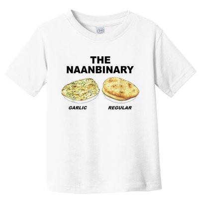 The Naanbinary Garlic Regular Funny Gift Toddler T-Shirt
