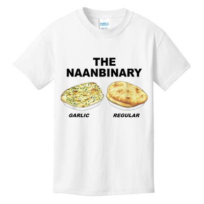 The Naanbinary Garlic Regular Funny Gift Kids T-Shirt
