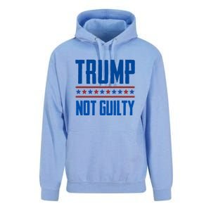 Trump Not Guilty Pro Trump Unisex Surf Hoodie