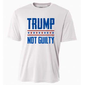 Trump Not Guilty Pro Trump Cooling Performance Crew T-Shirt