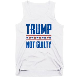 Trump Not Guilty Pro Trump Tank Top