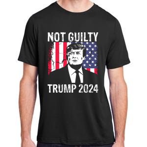 Trump Not Guilty 2024 Free Trump Adult ChromaSoft Performance T-Shirt