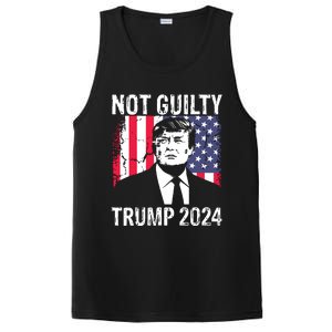 Trump Not Guilty 2024 Free Trump PosiCharge Competitor Tank