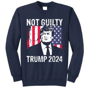 Trump Not Guilty 2024 Free Trump Sweatshirt