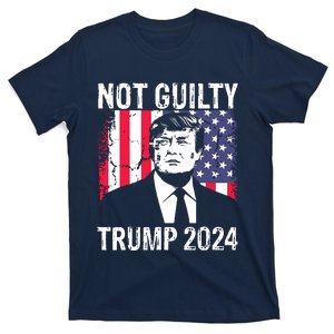 Trump Not Guilty 2024 Free Trump T-Shirt