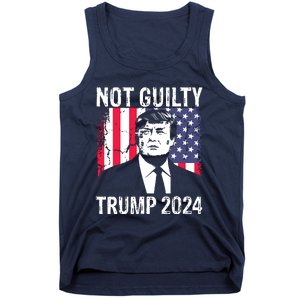 Trump Not Guilty 2024 Free Trump Tank Top