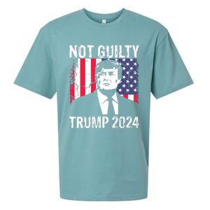 Trump Not Guilty 2024 Free Trump Sueded Cloud Jersey T-Shirt