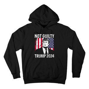 Trump Not Guilty 2024 Free Trump Hoodie