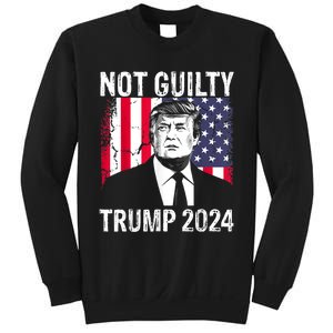 Trump Not Guilty 2024 Free Trump Sweatshirt