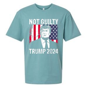 Trump Not Guilty 2024 Free Trump Sueded Cloud Jersey T-Shirt