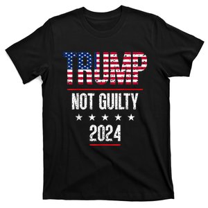 Trump Not Guilty Support Free Trump, Saying For Republicans T-Shirt