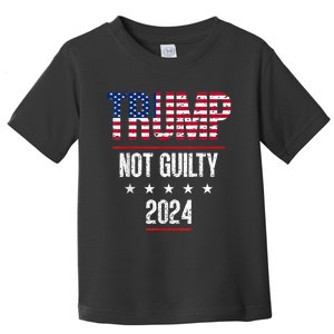 Trump Not Guilty Support Free Trump, Saying For Republicans Toddler T-Shirt