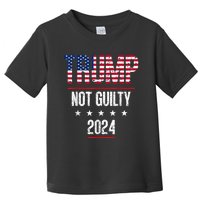 Trump Not Guilty Support Free Trump, Saying For Republicans Toddler T-Shirt