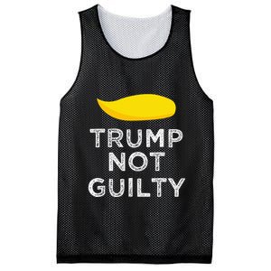 Trump not guilty funny Trump free Trump cool Trump supporter Mesh Reversible Basketball Jersey Tank