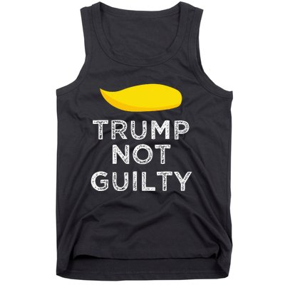 Trump not guilty funny Trump free Trump cool Trump supporter Tank Top