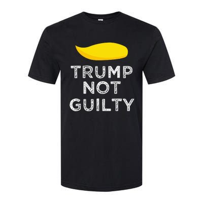 Trump not guilty funny Trump free Trump cool Trump supporter Softstyle CVC T-Shirt