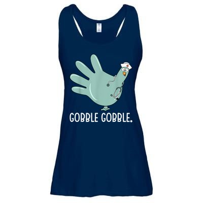 Thanksgiving Nurse Glove Turkey Nurse Thanksgiving For Nurse Ladies Essential Flowy Tank