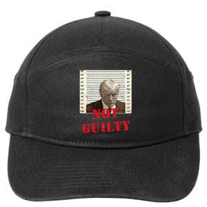 Trump Not Guilty 2024 7-Panel Snapback Hat