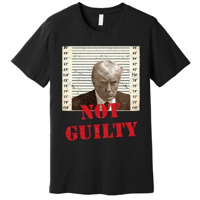 Trump Not Guilty 2024 Premium T-Shirt