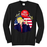 Trump Not Guilty 2024 Free Trump Sweatshirt