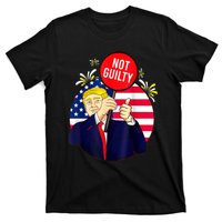 Trump Not Guilty 2024 Free Trump T-Shirt