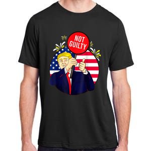 Trump Not Guilty 2024 Free Trump Adult ChromaSoft Performance T-Shirt