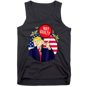 Trump Not Guilty 2024 Free Trump Tank Top