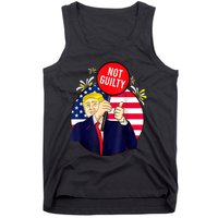 Trump Not Guilty 2024 Free Trump Tank Top