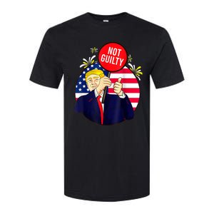 Trump Not Guilty 2024 Free Trump Softstyle CVC T-Shirt