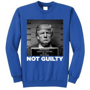 Trump Not Guilty Mug Shot Free Trump I Stand With Trump Sweatshirt