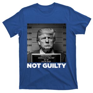 Trump Not Guilty Mug Shot Free Trump I Stand With Trump T-Shirt